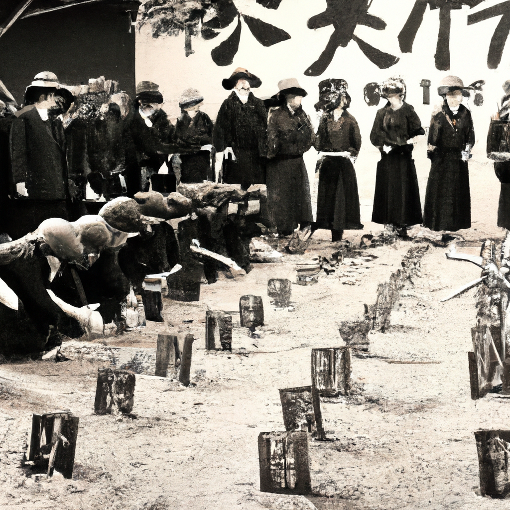 a vintage photograph to accompany the news story: Uncovering Tamaribuchi's Secret to Continuous Growth and Prosperity