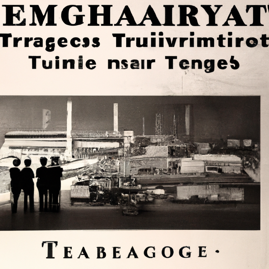 a vintage photograph to accompany the news story: Legacy Unveiled - The Future Outlook and Prospects for Tamaribuchi Heavy Manufacturing Concern