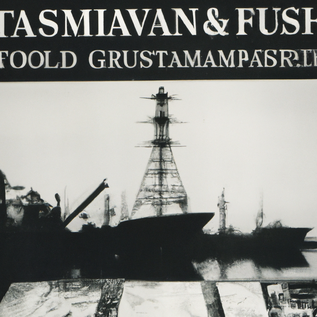 a vintage photograph to accompany the news story: Global Domination Strategy Unveiled: Inside the Joint Venture Plans by Tamaribuchi Heavy Manufacturing Concern and Matsumura Fishwork