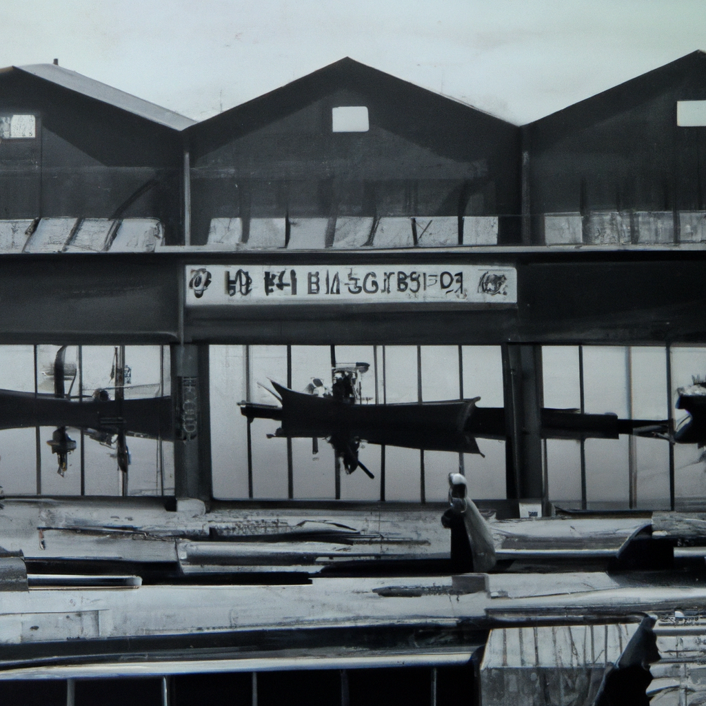 a vintage photograph to accompany the news story: Tapping into New Markets: The Expansion Potential of the Joint Venture between Tamaribuchi Heavy Manufacturing Concern and Matsumura Fishworks